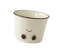 Milageto Salad Yogurt Bowl Cup Cute Foot Design Small Aesthetic Funny Porcelain Dessert Bowl Ceramic Coffee Mug for Rice Salad Fruit, 1130 ml