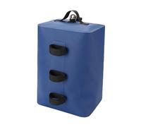 Milageto Sand Bag Leg Weights Foldable Storage Practical Waterproof 25L Sandbag Canopy Weight Bag for Marques Garden Yard Backpacking, blue