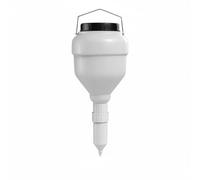 Milageto Sauce Dispenser Commercial Bottle Pump Container with Weighted Feed for Smooth Portion Control Hanging Space-Saving Design Large Capacity Suitable for, 3.5L Round Barrel