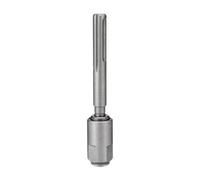 Milageto SDS Max to SDS Plus Chuck Adaptor Bit Drill Converter Sturdy Portable Removable Hammer Converter Steel Hammer Drill Adaptor, Silver