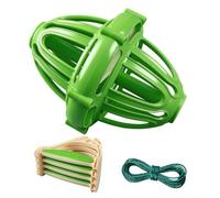 Milageto Sensory Motor Hand Pull Ball Toy | Portable, Pull Ball Game, for Backyard Games, Parents, Green
