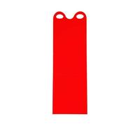 Milageto Snow Slide Mat Snow Sled Winter Thickened Foldable High Speed Roll up Sled Mat Flying Carpet for Skiing Snowboard Winter Toy, Red