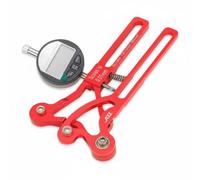 Milageto Spoke Tension Meter Accurate Measurements Two-Wheeler Spoke Tension Meter Mechanical Indicator for Cyclists, Garage, Red, Digital Electronic Indicator