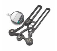Milageto Spoke Tension Meter Accurate Measurements Two-Wheeler Spoke Tension Meter Mechanical Indicator for Cyclists, Garage, Black, Digital Electronic Indicator
