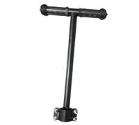 Milageto Stroller Handle Extender Replacement Detachable Practical Accessory Pushchair Handlebar Extension for Trolley Pushchair Pram, Fits 45mm Inner Dia