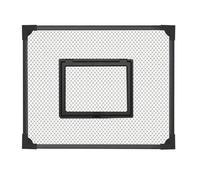 Milageto Tank Lid Mesh Screen Anti Jumping Net Cover Self Assembly DIY Black Aquarium Lid Sturdy Multifunction Accessories, 40x30cm