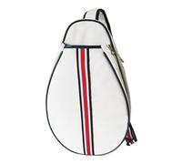 Milageto Tennis Crossbody Bag Paddle Holder Professional for Pickleball Badminton Water Resistant Racquet Cover Beginners Gift