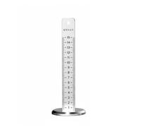 Milageto Tile Leveling Ruler Height Gauge Measuring Tool Construction Ruler Etched Markings Steel Base Stainless Steel Portable Thickened Base Suitable for stone tiles training classes