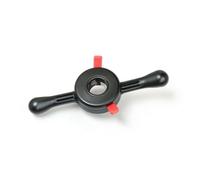 Milageto Tire Clamping Nut Wheel Balancer Quick Nut Tire Changer Fastener Quick Release Hub Nut With Levers And Wide Grip Handles suitable for automotive, 36MM Export Nut