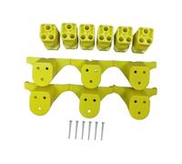 Milageto Tool and Battery Mount Hangers Holders Brackets Wall Organizer Replacement Storage for Home Carpenters Workshop Electricians