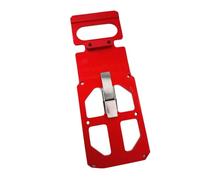 Milageto Track Saw Square Guide Rail Square Sturdy Portable Metal Right Angle Quick Angle Stop for Carpentry Power Tool Accessories, Red