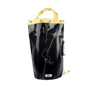 Milageto Tree Climbing Rope Bag Arborist Rope Storage Bag Waterproof PVC Portable Bucket Backpack for Hiking Outdoor Rock Climbing, 45L