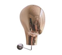 Milageto Wall Mounted Mannequin Head Hat Holder Circumference 54cm/21.26inch Manikin Head Display Model for Headphone Headset Shop