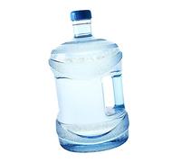 Milageto Water Dispenser Bottle Water Bucket Portable Reusable Thickened Water Container Water Storage Jugs for Tea Set Kitchen Camping Fitments, 5L Blue