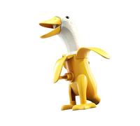 Milageto Water Toy for Children Cartoon Long Range Banana Duck Shape Water Game Fighting Toys for, Yellow