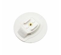 Milageto Waterproof Camera Mount Action Camera Base Paddle Board Camera Holder Phone Bracket PVC Construction Rope /4-inch Thread Suitable for outdoor water sports rubber boats kayaks, White A89