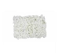 Milageto Wedding Wall Panel Artificial Rose Panel Flower Backdrop Decorative Silk Floral Panel Photo Friendly Background Suitable, Light Pink Hydrangea Flower Wall Panel, 40x60cm