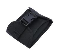Milageto Weight Bag Technical Dive Weight Pocket Heavy Duty Strap Dive Belt Hanging Pouch for Scuba Divers, Black, Black