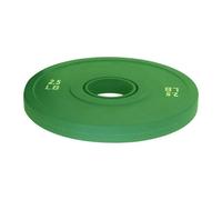 Milageto Weight Plate Dumbell Weight Easy to Attach Small Change Plate Gym Supplies for Strength Training Weights Lifting Home Gym, Green 2.5LB, 16cm