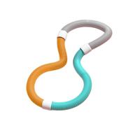 Milageto Weighted Fitness Hoop Soft PVC Exercise Hoops Indoor Outdoor Training Folding Weighted Hoop Workout Equipment for Adults, 1.4kg