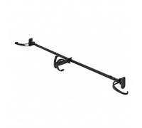 Milageto Without Overthe-Door Wreath Hanger | Polished Shiny Finish, Low-Profile, Over-the-Door Hook, for Storefront, Black