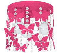 Milagro Angelica Hot Pink Ceiling Lamp Hand Made