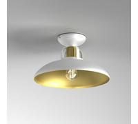 Milagro Ceiling Lamp Felix White/Gold 1 X E27