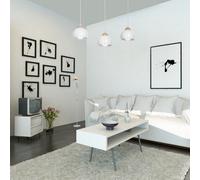 Milagro Dama White 3 Pendant Lamp 230V - Size: 15 x 64 x 90cm - Wilko