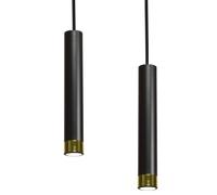 Milagro Pendant Lamp Dani Black/Gold 3 x GU10