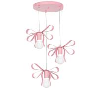 Milagro Pendant Lamp Emma Pink 3XE27 - Pink