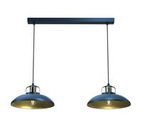 Milagro Pendant Lamp Felix Blue 2 x E27