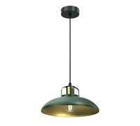 Felix Pendant Lamp Hand Made Green And Gold Milagro Green One Size