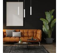 Milagro Hudson Triple Pendant Lamp Hand Made High Quality Elegant Cylindrical Design With Matt Finish
