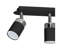 Milagro Ceiling Lamp Joker Black 3 x GU10, Black