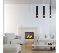 Milagro Pendant Lamp Joker BlackGold 3XGU10 - Black / Gold