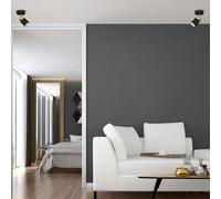 Milagro Joker Hand Made Ceiling Lamp In Matt Black With Luxurious Gold Detail Featuring Minmalistic Slender Cylinder Shades