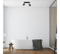 Milagro Ceiling Lamp Joker Black 2 x GU10
