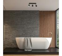 Joker Ceiling Lamp Hand Made In Matt Black With Chrome Detail Milagro Black One Size