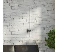 Milagro Lighting LED wall light Swing, height 60 cm, CCT, metal, black