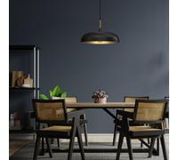 Milagro Pendant Lamp Lincoln Black 1 x E27
