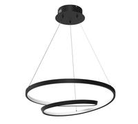 Milagro Pendant Lamp Lucero Black 48W Led, Black