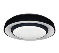 Milagro Ceiling Lamp Naomi Smart Ø380 Mm 24W LED Black, Black