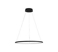 Milagro Pendant Lamp Orion Black 22W LED, Black