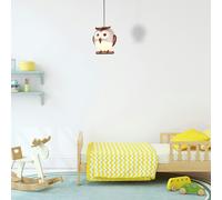 Milagro Pendant Lamp Owl 1XE14 Led - Multicolored