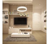 Milagro Ring 40CM LED Designer Pendant Lamp A Stunning Centrepiece Formed From A Hypnotic White Circular 24W(120W) LED Hoop