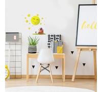 Milagro Sun LED Childrens Lamp Charming Fun Night Light Ultra Low Consumption 0.6W Colourful Wall Decals Create A 3D Effect