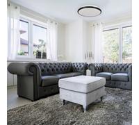 Milagro Terma Led Black Ceiling Lamp 28W(150W) Stylish And Robust Ip44 Great For Bedroom Kitchen Outdoor