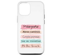 Milagroso, abres camino. Cumples promesas. Luz en tinieblas. Case for iPhone 12/12 Pro