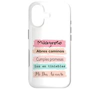 Milagroso, abres camino. Cumples promesas. Luz en tinieblas. Case for iPhone 17