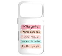Milagroso, abres camino. Cumples promesas. Luz en tinieblas. Case for iPhone 17 Pro